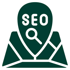 Local map SEO icon
